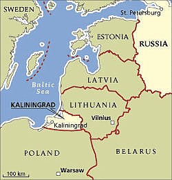 Kaliningrad karta