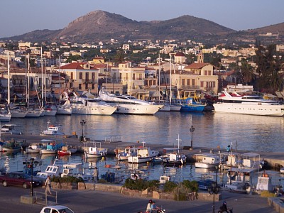 Egina Ferry Port